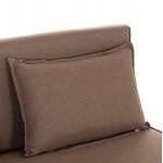 ΚΑΝΑΠΕΣ ΚΡΕΒΑΤΙ 2 ΑΤΟΜΩΝ ASMA HM3077 07 ΣΚΟΥΡΟ ΜΠΕΖ ΥΦΑΣΜΑ 143x78x84Yεκ c535075