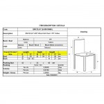 ART Wood Kid Καρέκλα Ξύλο - PP Κίτρινο SET 4τμχ c535111