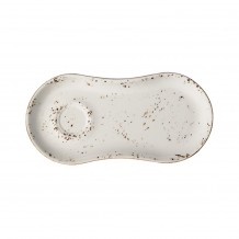 Σετ 12 πιατάκια πορσελάνης σειρά Grain 25x12cm c53701 Σετ 12 πιατάκια πορσελάνης σειρά Grain 25x12cm c53701