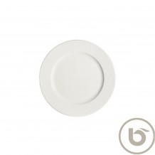 Σετ 12 πιάτα ρηχά πορσελάνης σειρά Loop 21cm c53717