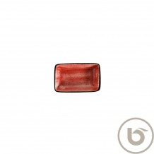 Σετ 12 ορθογώνια πιάτα πορσελάνης  σειρά Passion 15x9cm c53880 Σετ 12 ορθογώνια πιάτα πορσελάνης  σειρά Passion 15x9cm c53880