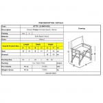 Σκηνοθέτη Σκελετός Πολυθρόνας Οξιά Βαφή Εμποτισμού Μελί Πτυσσόμενη c539230