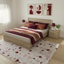 Σετ Κρεβατοκάμαρας Athos Sonoma με Κρεβάτι 160x200εκ Σετ 3τεμ c539254
