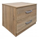 Σετ Κρεβατοκάμαρας Athos Sonoma με Κρεβάτι 160x200εκ Σετ 3τεμ c539254
