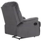 ΠΟΛΥΘΡΟΝΑ RELAX BRAYLEN HM3298 01 ΓΚΡΙ ΒΕΛΟΥΔΟ 85x90x95Υεκ c539282