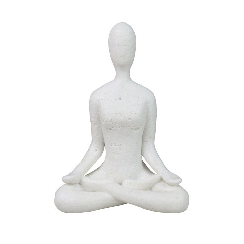 MORPH II ΔΙΑΚΟΣΜΗΤΙΚΟ ΣΩΜΑ 13x7 5x17 5cm RESIN ΑΣΠΡΟ c539286