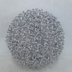 NOVA XMAS LED ΜΠΑΛΑ ΘΕΡΜΟ ΦΩΣ 50x50x50cm ΣΙΔΕΡΟ ΑΣΗΜΙ PET c539293