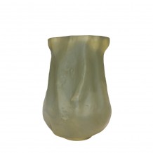 MIST ΒΑΖΟ 27x24x38cm ΓΥΑΛΙ ΠΡΑΣΙΝΟ c539308