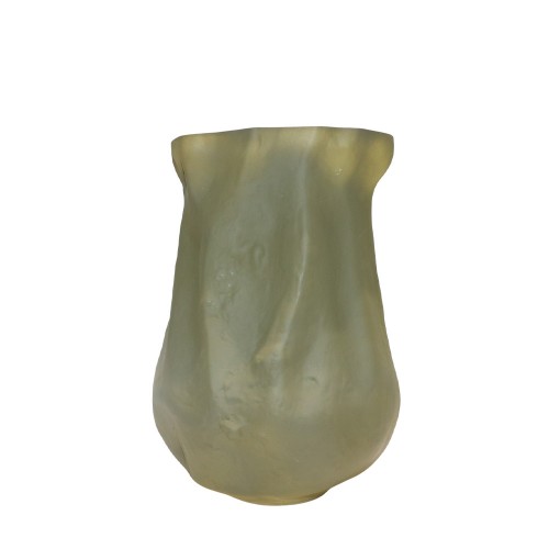 MIST ΒΑΖΟ 27x24x38cm ΓΥΑΛΙ ΠΡΑΣΙΝΟ c539308