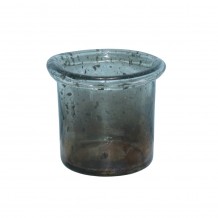 DUST ΚΗΡΟΠΗΓΙΟ 9x9x9 5cm ΓΥΑΛΙ ΔΙΑΦΑΝΟ ΚΑΦΕ c539348