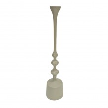 SIDIA ΚΗΡΟΠΗΓΙΟ 9 5x9 5x47 5cm ΑΛΟΥΜΙΝΙΟ IVORY c539384