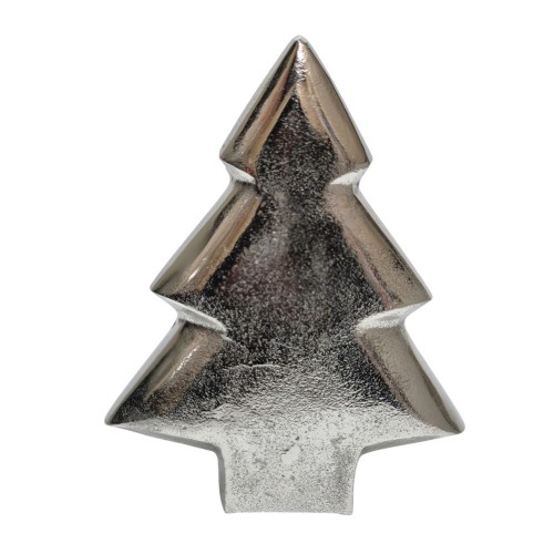 GLINT ΧΡΙΣΤΟΥΓΕΝΝΙΑΤΙΚΟ ΔΙΑΚΟΣΜΗΤΙΚΟ ΔΕΝΤΡΟ 20x16x6cm ΑΛΟΥΜΙΝΙΟ NICKEL c539406