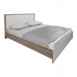 Σετ Κρεβατοκάμαρας Athos Sonoma Λευκό με Κρεβάτι 160x200εκ Σετ 4τεμ c539440