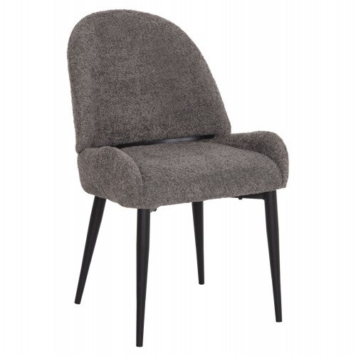 ΚΑΡΕΚΛΑ SARKY HM8585 11 ΥΦΑΣΜΑ ΜΠΟΥΚΛΕ ΓΚΡΙ ΜΕ ΜΕΤΑΛΛΙΚΑ ΠΟΔΙΑ 56x64x88Yεκ SET 2τμχ c539443