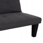 ΚΑΝΑΠΕΣ ΚΡΕΒΑΤΙ 2-ΘΕΣΙΟΣ KORO HM3304 01 ΓΚΡΙ PU ΔΕΡΜΑ 165x75x64Υεκ c539445