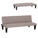 ΚΑΝΑΠΕΣ ΚΡΕΒΑΤΙ 2-ΘΕΣΙΟΣ KORO HM3304 04 ΜΠΕΖ PU ΔΕΡΜΑ 165x75x64Υεκ c539446