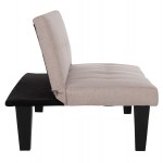 ΚΑΝΑΠΕΣ ΚΡΕΒΑΤΙ 2-ΘΕΣΙΟΣ KORO HM3304 04 ΜΠΕΖ PU ΔΕΡΜΑ 165x75x64Υεκ c539446