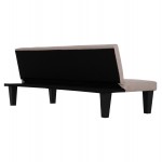 ΚΑΝΑΠΕΣ ΚΡΕΒΑΤΙ 2-ΘΕΣΙΟΣ KORO HM3304 04 ΜΠΕΖ PU ΔΕΡΜΑ 165x75x64Υεκ c539446