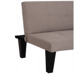 ΚΑΝΑΠΕΣ ΚΡΕΒΑΤΙ 2-ΘΕΣΙΟΣ KORO HM3304 04 ΜΠΕΖ PU ΔΕΡΜΑ 165x75x64Υεκ c539446