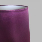 QUACK B ΦΩΤΙΣΤΙΚΟ ΕΠΙΤΡΑΠΕΖΙΟ 37x23x57 5cm POLYRESIN ΜΩΒ ΑΝΟΙΧΤΟ ΧΡΥΣΟ ΥΦΑΣΜΑ ΜΩΒ ΣΚΟΥΡΟ c539452