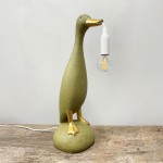 QUACK I ΦΩΤΙΣΤΙΚΟ ΕΠΙΤΡΑΠΕΖΙΟ 16 7x15 7x43cm POLYRESIN ΛΑΔΙ ΧΡΥΣΟ c539453