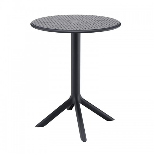 Moderna Τραπέζι Κήπου Βεράντας PP UV Protection Απόχρωση Μαύρο c539467