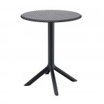 Moderna Τραπέζι Κήπου Βεράντας PP UV Protection Απόχρωση Μαύρο c539467