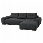 ΚΑΝΑΠΕΣ ΚΡΕΒΑΤΙ ΔΕΞΙΑ ΓΩΝΙΑ COMFYRA HM3336 01R ΓΚΡΙ ΥΦΑΣΜΑ 270x181x75Υεκ c539478