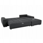 ΚΑΝΑΠΕΣ ΚΡΕΒΑΤΙ ΔΕΞΙΑ ΓΩΝΙΑ COMFYRA HM3336 01R ΓΚΡΙ ΥΦΑΣΜΑ 270x181x75Υεκ c539478