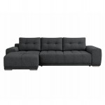 ΚΑΝΑΠΕΣ ΚΡΕΒΑΤΙ ΑΡΙΣΤΕΡΗ ΓΩΝΙΑ COMFYRA HM3336 01L ΓΚΡΙ ΥΦΑΣΜΑ 270x181x75Υεκ c539480