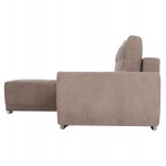 ΚΑΝΑΠΕΣ ΚΡΕΒΑΤΙ ΑΡΙΣΤΕΡΗ ΓΩΝΙΑ COMFYRA HM3336 03L ΜΠΕΖ ΥΦΑΣΜΑ 268x180x83Υεκ c539481