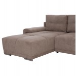 ΚΑΝΑΠΕΣ ΚΡΕΒΑΤΙ ΑΡΙΣΤΕΡΗ ΓΩΝΙΑ COMFYRA HM3336 03L ΜΠΕΖ ΥΦΑΣΜΑ 268x180x83Υεκ c539481