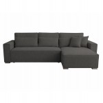 ΚΑΝΑΠΕΣ ΚΡΕΒΑΤΙ ΑΝΑΣΤΡΕΨΙΜH ΓΩΝΙΑ CORNERA HM3335 01 ΓΚΡΙ ΥΦΑΣΜΑ 269x155x89Yεκ c539483