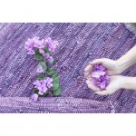 PLUM ΧΑΛΙ ΔΙΑΔΡΟΜΟΥ 70x150cm ΔΕΡΜΑ ΜΩΒ c539485