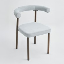 ARCH ΚΑΡΕΚΛΑ ΓΚΡΙ ΑΝΟΙΧΤΟ BITTER BROWN 53x60x75cm SET 4τμχ c539491