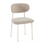 MATISSE ΚΑΡΕΚΛΑ BEIGE 49x49x80cm SET 4τμχ c539492