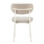 MATISSE ΚΑΡΕΚΛΑ BEIGE 49x49x80cm SET 4τμχ c539492