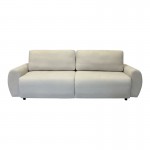 Kαναπές-κρεβάτι τριθέσιος Hungie pakoworld υφασμα μπεζ 250x92x89εκ c539510