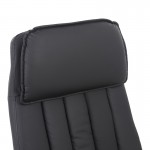 Καρέκλα γραφείου διευθυντή Morales pakoworld pu μαύρο 60x70x118-124εκ c539513