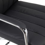 Καρέκλα γραφείου διευθυντή Morales pakoworld pu μαύρο 60x70x118-124εκ c539513