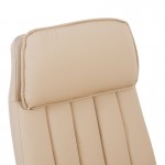 Καρέκλα γραφείου διευθυντή Morales pakoworld pu cappuccino 60x70x118-124εκ c539522