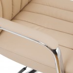 Καρέκλα γραφείου διευθυντή Morales pakoworld pu cappuccino 60x70x118-124εκ c539522