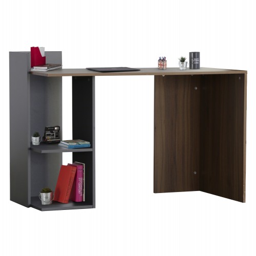 ΓΡΑΦΕΙΟ ΜΕΛΑΜΙΝΗΣ HM8994 01 ΚΑΡΥΔΙ ΓΚΡΙ 112x55x85Y εκ c539525