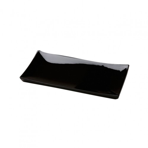 Δίσκος SUSHI Πορσελάνης 31x15cm Σειρά PARTY μαύρος c539574