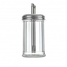 Ζαχαριέρα γυάλινη 330ml με INOX καπάκι c539807