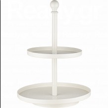 Εταζιέρα Αλουμινίου 2 επιπέδων φ20 φ13cm ύψος 32cm OTTINETTI Italy c539810