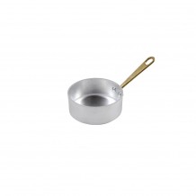 Κατσαρολάκι Αλουμινίου σερβιρίσματος Fingerfood Amuse Bouche φ6 5xΥ2 9cm με χρυσαφί χερούλι OTTINETTI Italy c539812