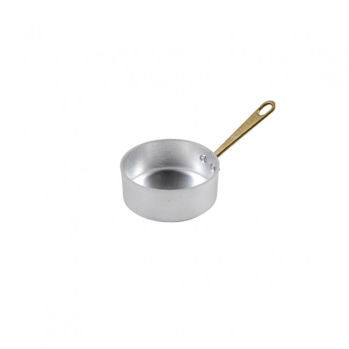 Κατσαρολάκι Αλουμινίου σερβιρίσματος Fingerfood Amuse Bouche φ6 5xΥ2 9cm με χρυσαφί χερούλι OTTINETTI Italy c539812