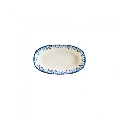 Πιατέλα Οβάλ πορσελάνης 19x11cm Esnaf BONNA Σετ 12 c539824