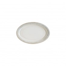 Πιατέλα Οβάλ πορσελάνης 22cm Galata Albus BONNA Σετ 12 c539825